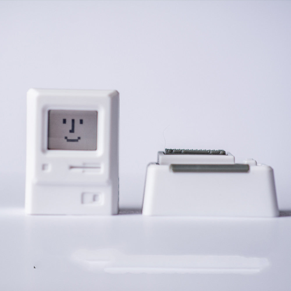 Retro Styling Mechanical Keyboard – Transparent Design