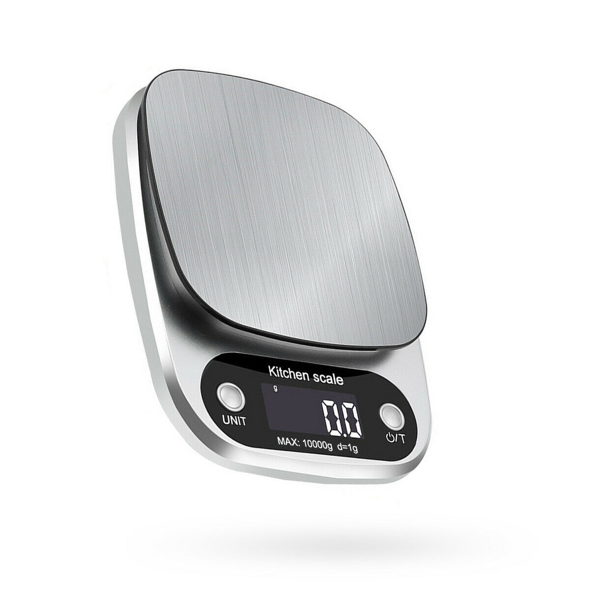 Digital Kitchen Food Scale – 22lbs/1g Precision Stainless Steel Diet & Postal Weight Balance