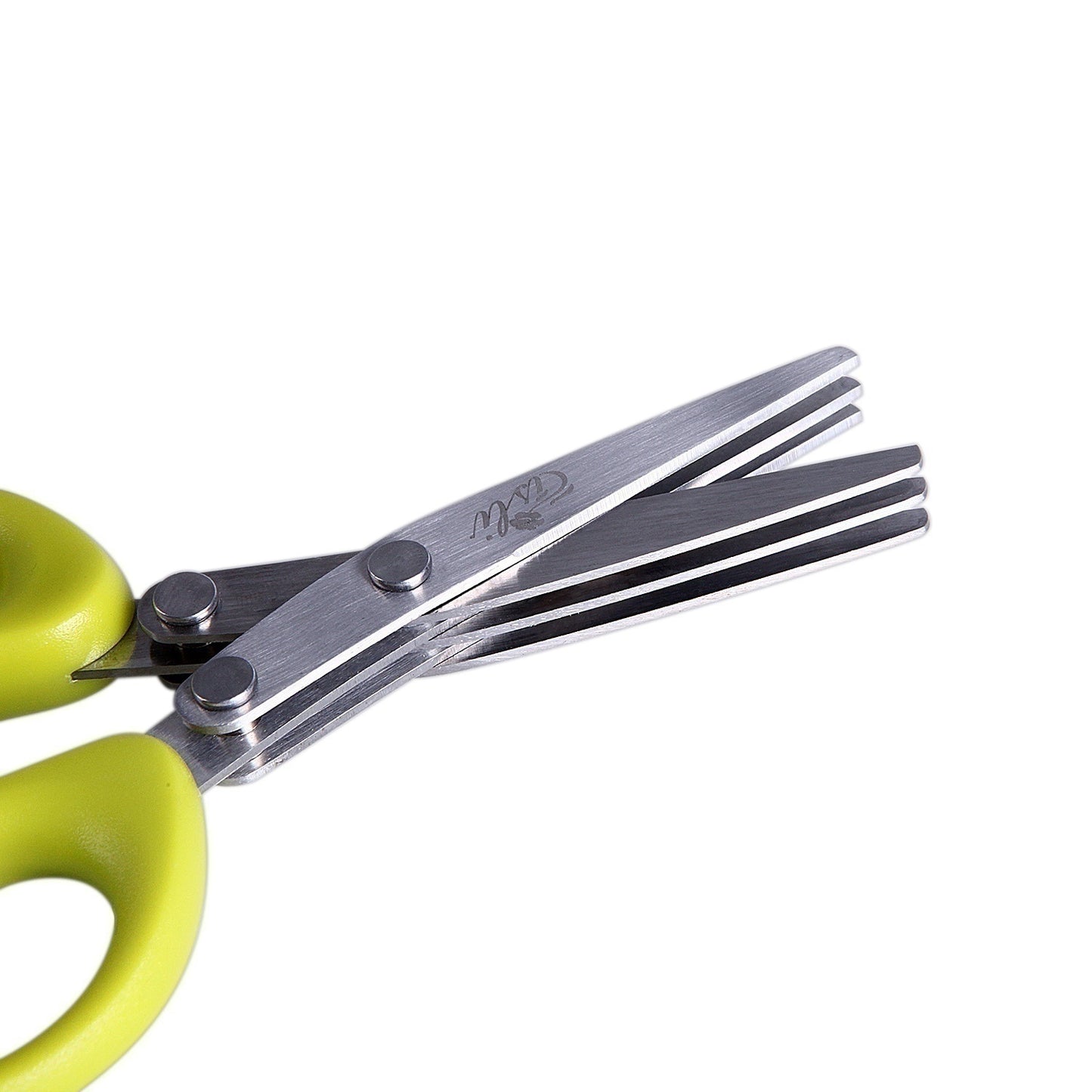 5-Blade Herb Scissors – Stainless Steel Green Onion Cutter for Herbs, Seaweed & Spices | Multipurpose Kitchen Gadget