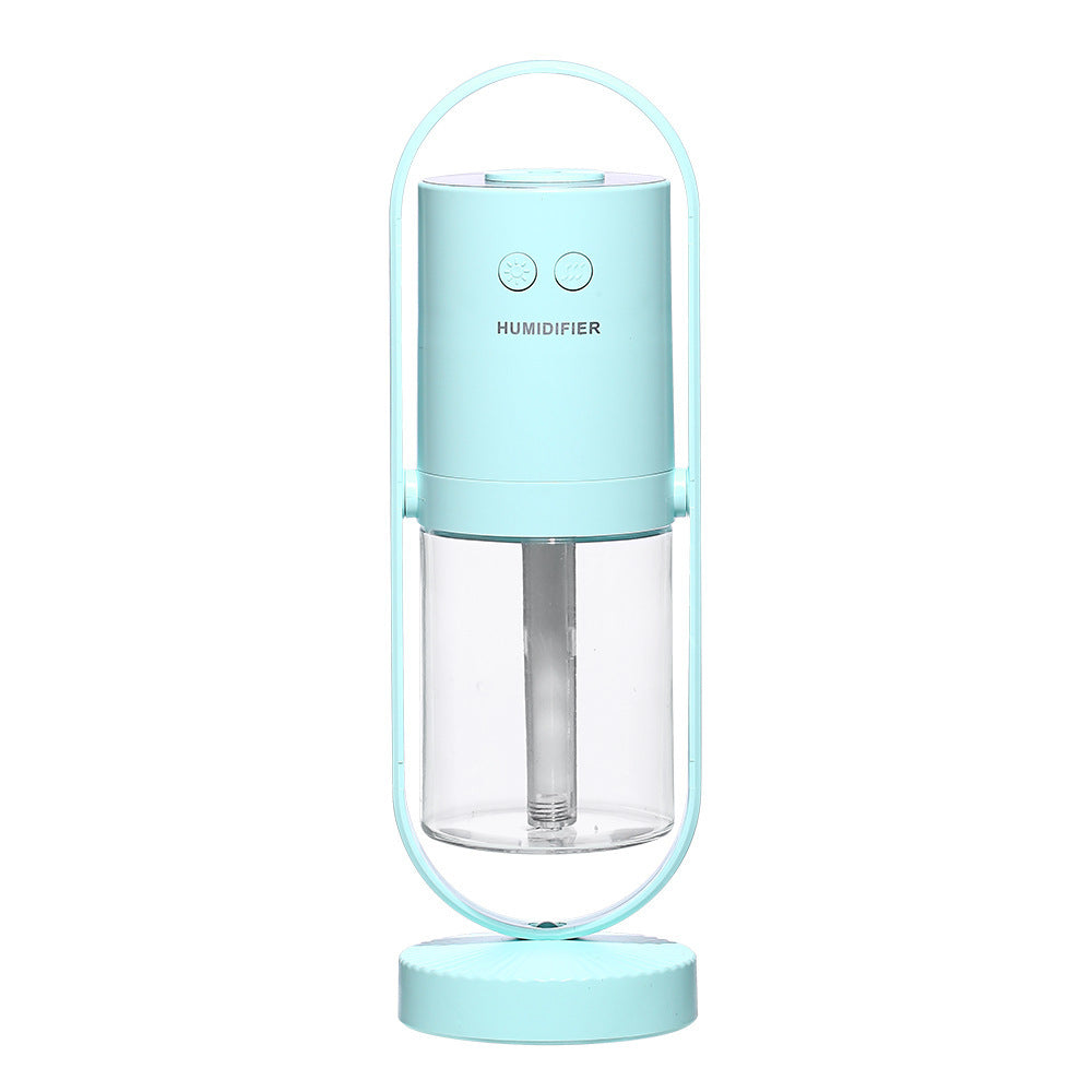 Magic Shadow USB Humidifier with Night Light – Mini Ultrasonic Air Purifier for Home, Car & Office