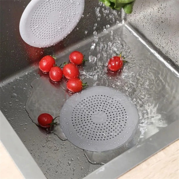 Oversized Suction Drain Covers – Hair Catcher for Bathroom, Sink & Bathtub