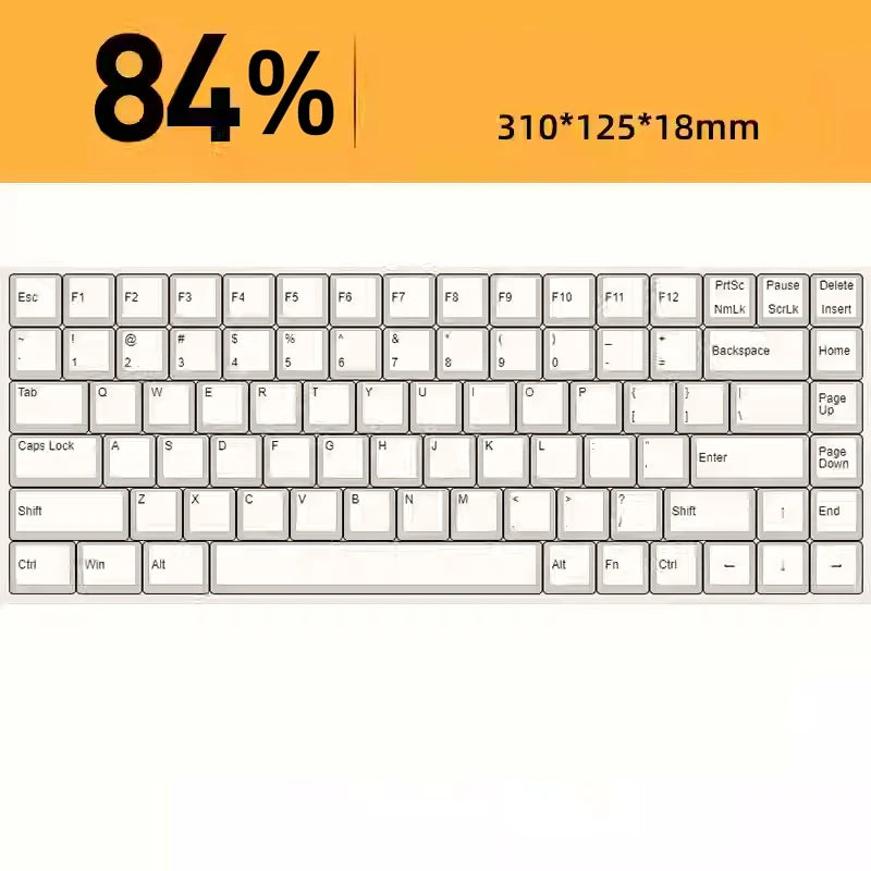 Acrylic Mechanical Keyboard Dust Cover – Fits 60%, 65%, 87, 96, 104 Key Layouts – Compatible with Wooting, ROG Azoth, IKKI – Hot Bent Protective Shell
