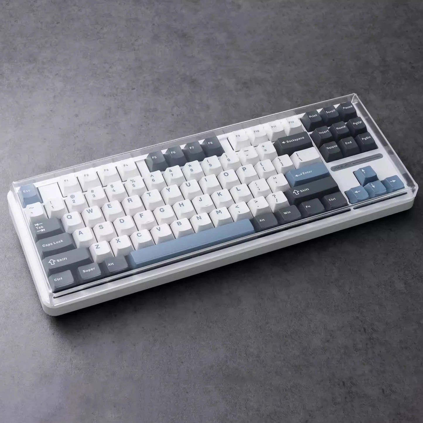 Acrylic Mechanical Keyboard Dust Cover – Fits 60%, 65%, 87, 96, 104 Key Layouts – Compatible with Wooting, ROG Azoth, IKKI – Hot Bent Protective Shell