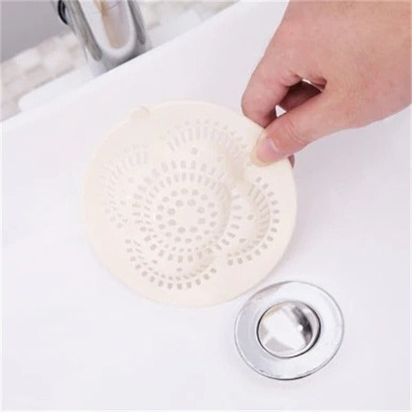 Oversized Suction Drain Covers – Hair Catcher for Bathroom, Sink & Bathtub