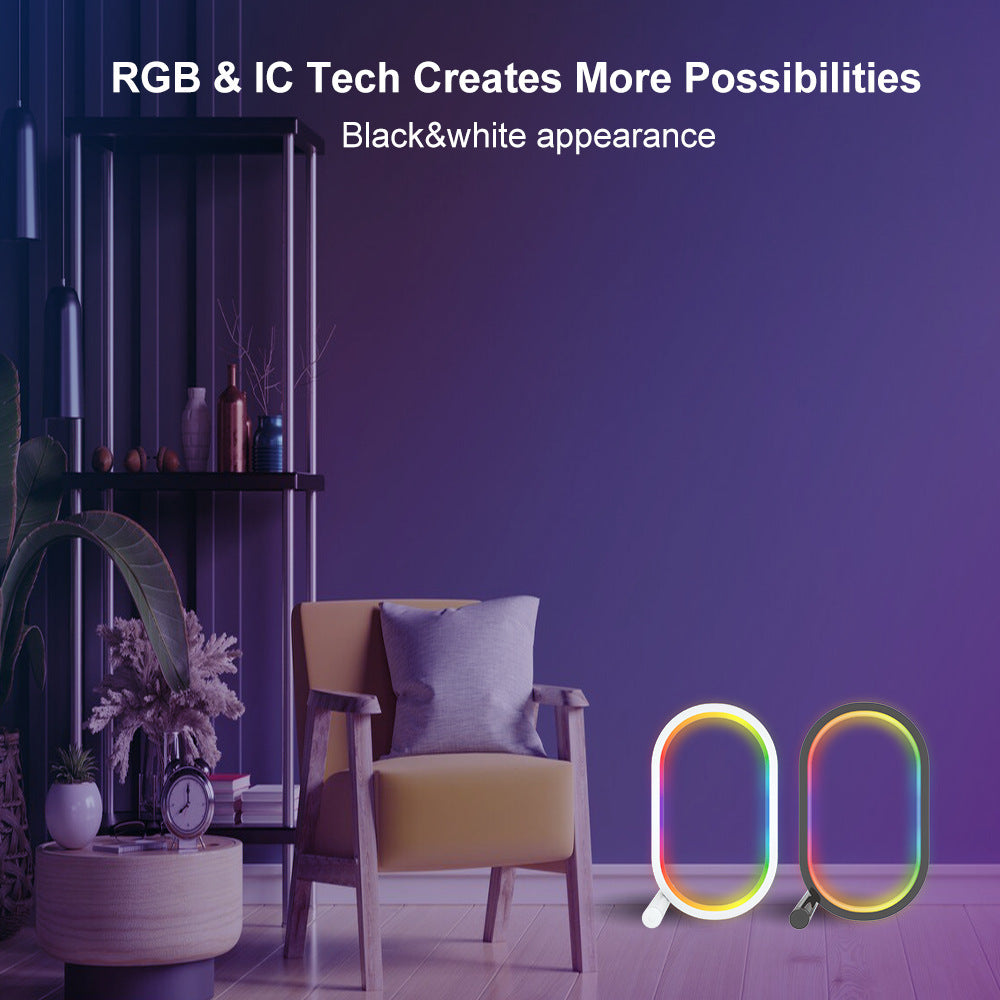 Smart RGB Ambience Light – App & Remote Controlled Mood Lamp for Gaming, Bedroom, Desk & Home Decor