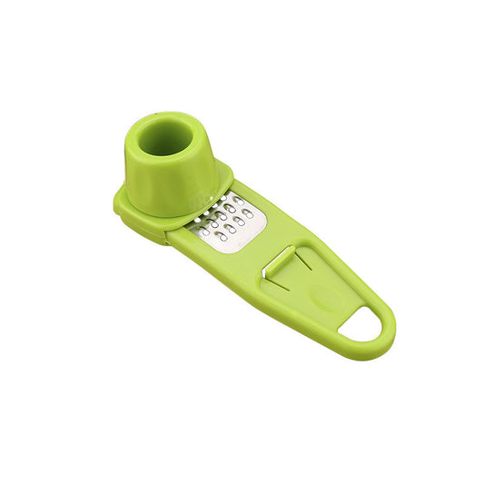 Manual Garlic Masher & Seasoning Grinder – Handheld Kitchen Tool for Spices, Herbs & Garlic