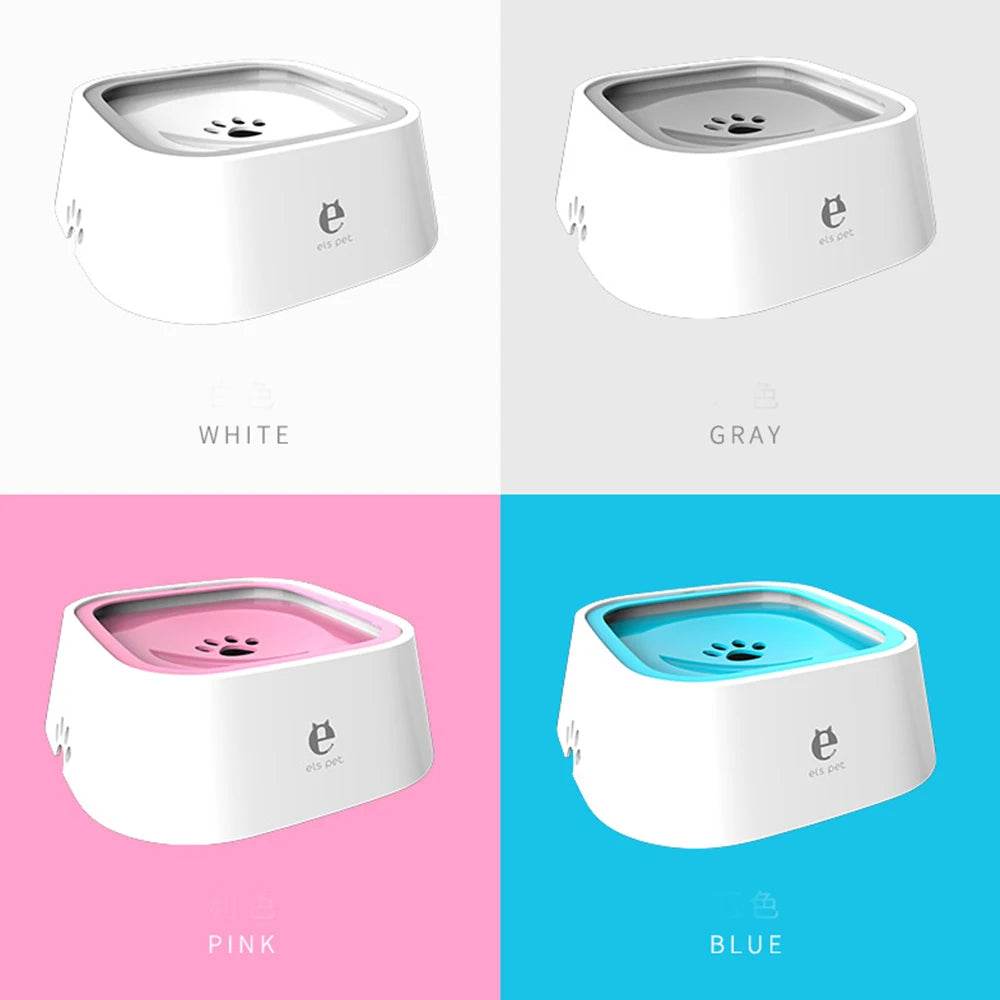 1.5L Dog ABS Plastic Drinking Water Floating Bowl Non-Wetting Mouth Cat Bowl Without Spill Drinking Water Dispenser Dog Bowl - Roy's Superstore