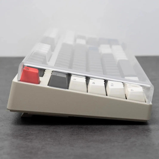 Acrylic Mechanical Keyboard Dust Cover – Fits 60%, 65%, 87, 96, 104 Key Layouts – Compatible with Wooting, ROG Azoth, IKKI – Hot Bent Protective Shell