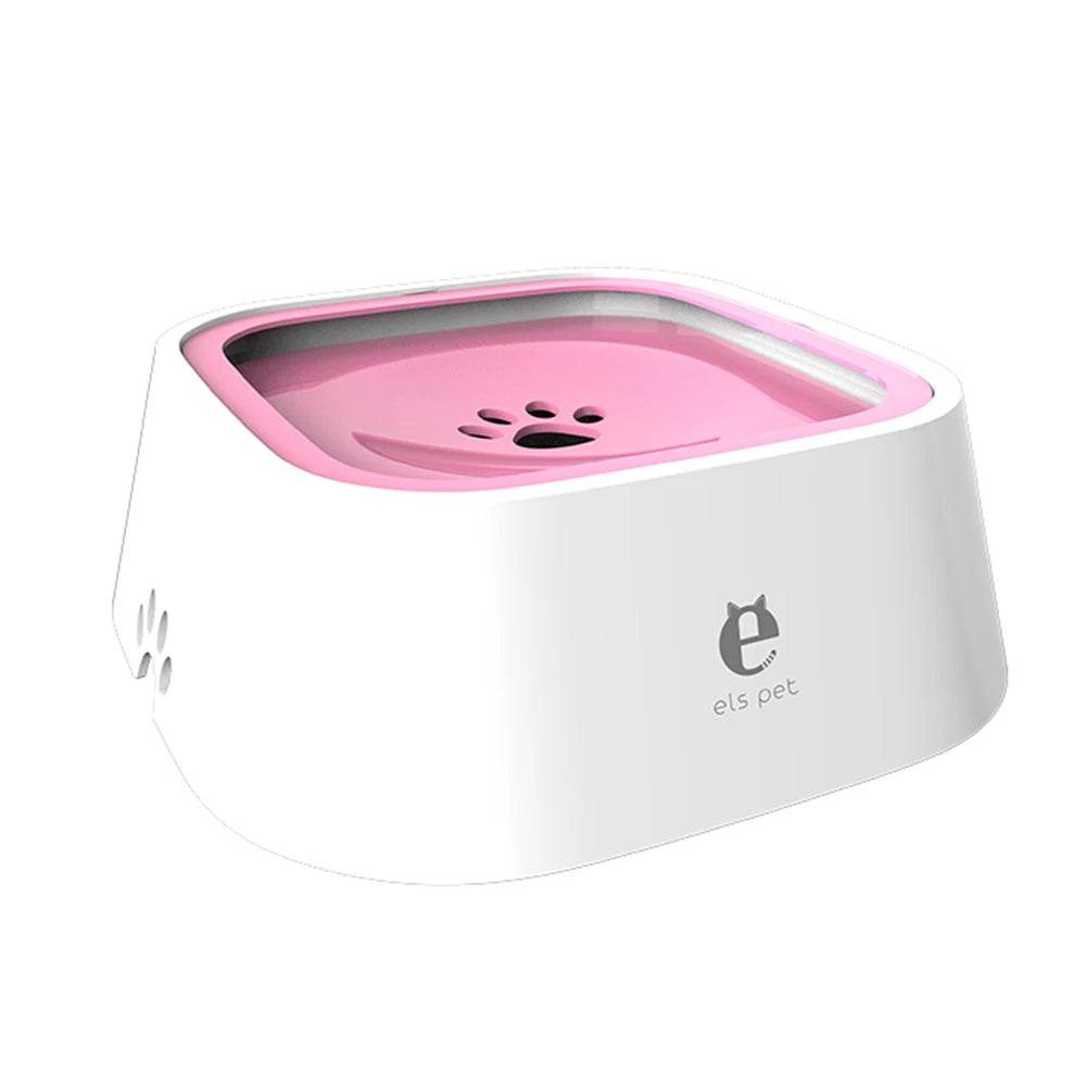 1.5L Dog ABS Plastic Drinking Water Floating Bowl Non-Wetting Mouth Cat Bowl Without Spill Drinking Water Dispenser Dog Bowl - Roy's Superstore