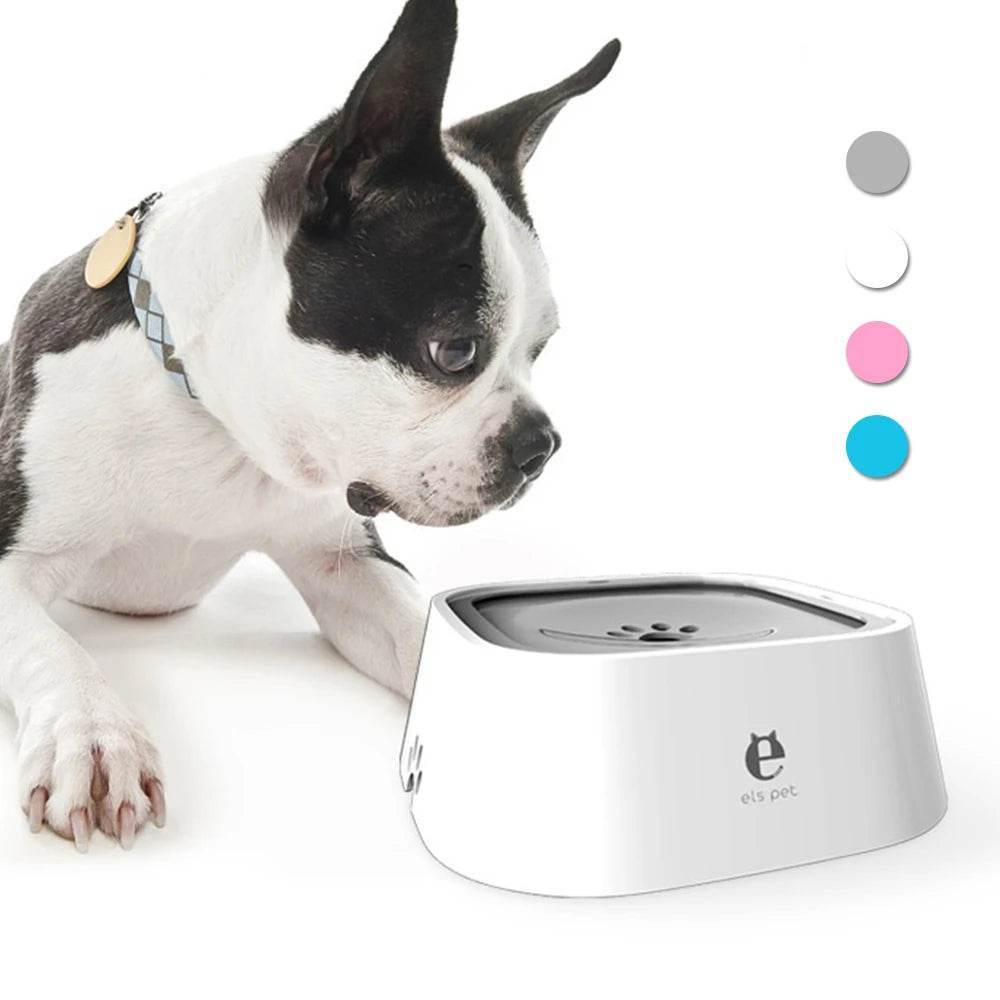1.5L Dog ABS Plastic Drinking Water Floating Bowl Non-Wetting Mouth Cat Bowl Without Spill Drinking Water Dispenser Dog Bowl - Roy's Superstore